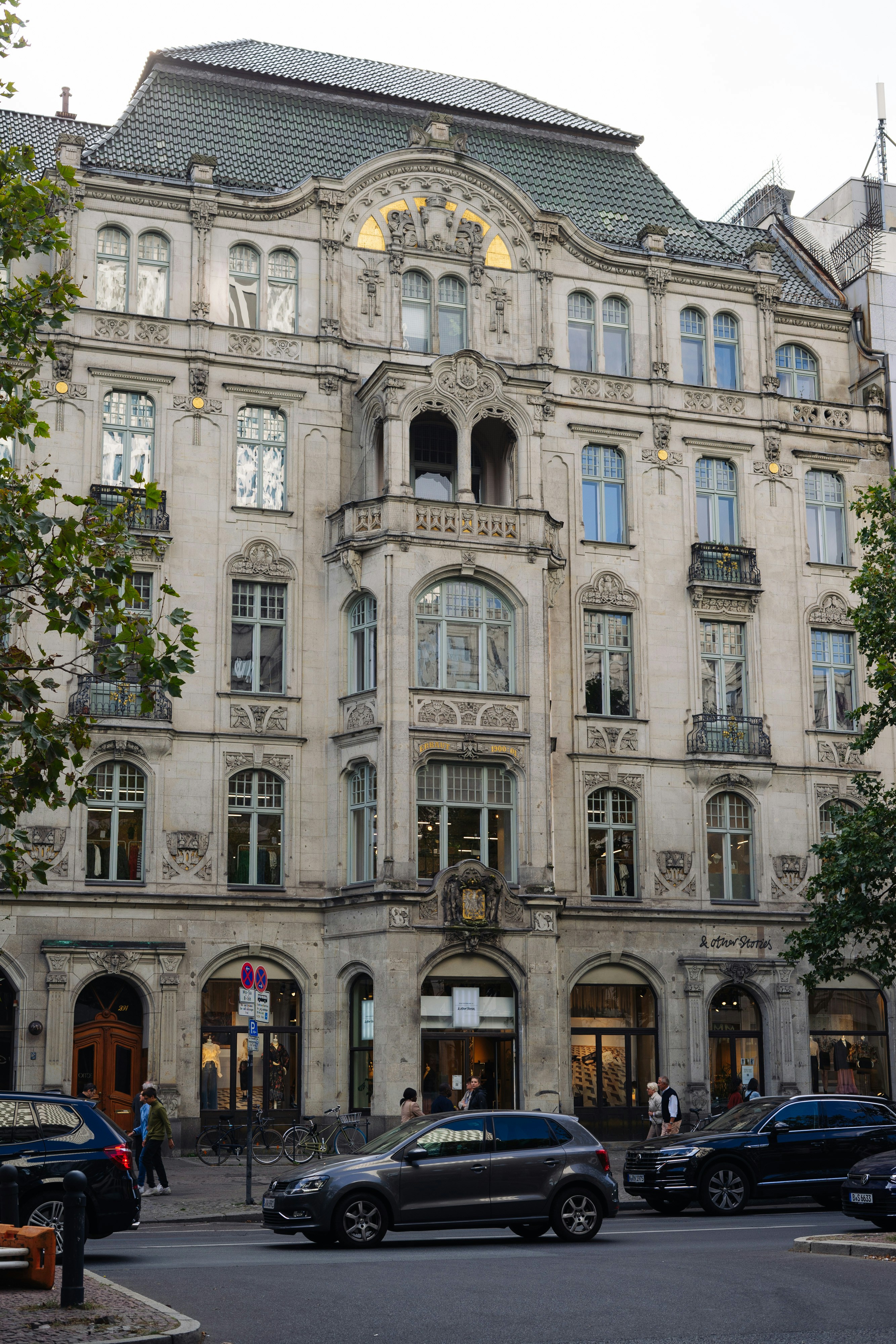 Classic European facade